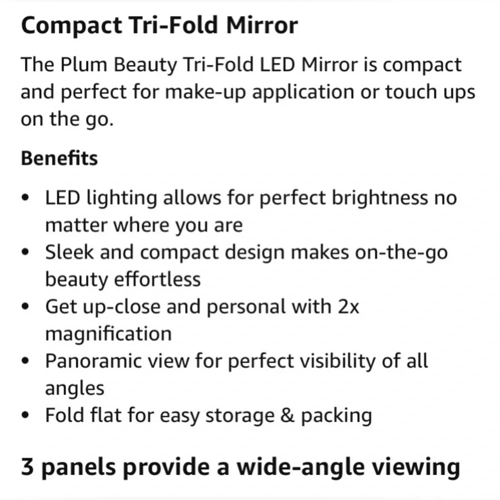 Compact LED Mirror - Picture 7 of 7